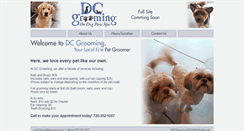 Desktop Screenshot of dcgrooming.com